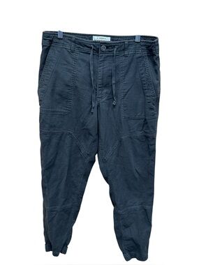 Rei men’s vintage cargo hiking joggers pants gray casual size 34